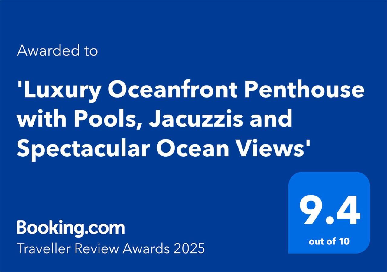 'Luxury Oceanfront Penthouse With Pools, Jacuzzis And Spectacular Ocean Views' Rosarito Exterior foto